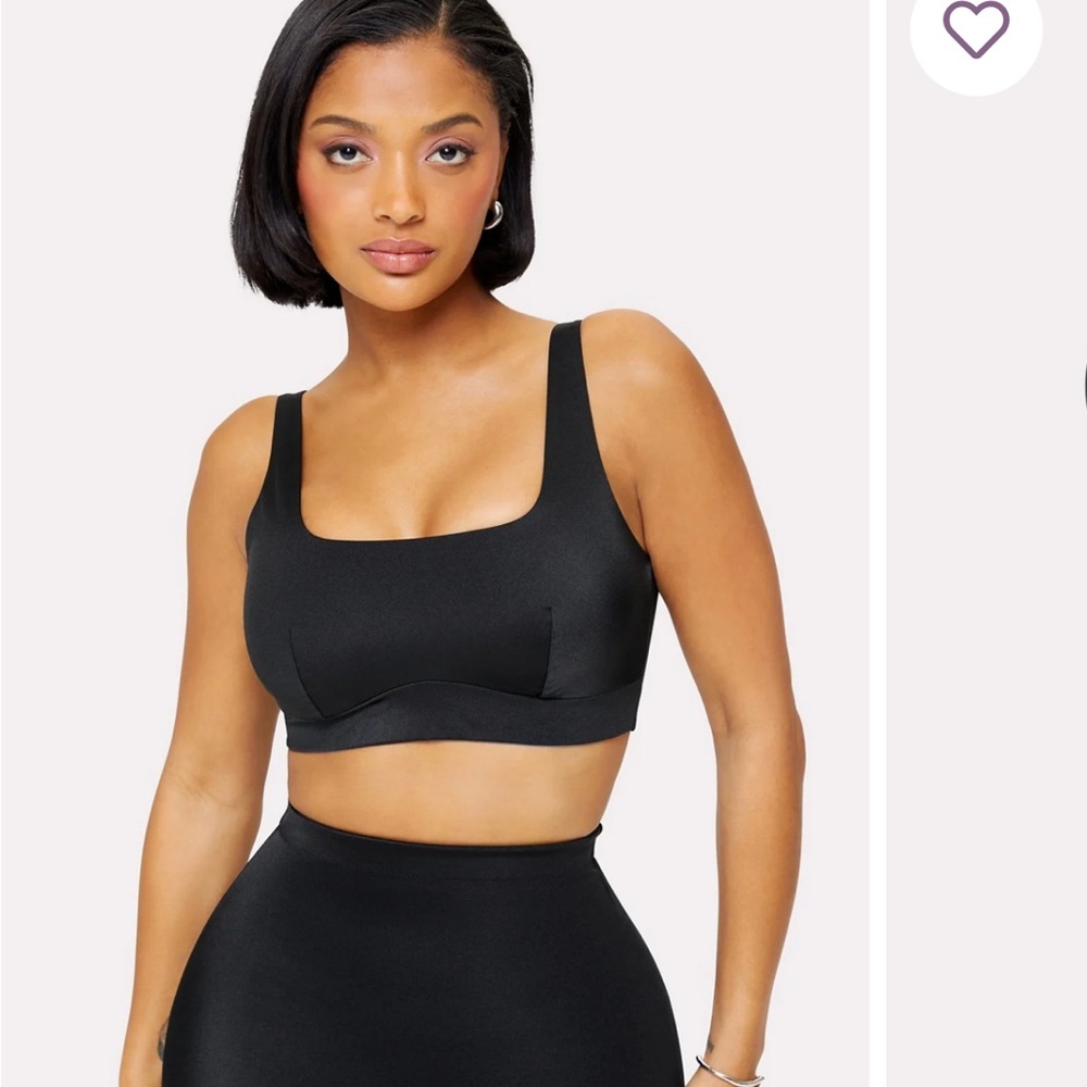 YITTY Showstopper Black Scoop Neck Bra